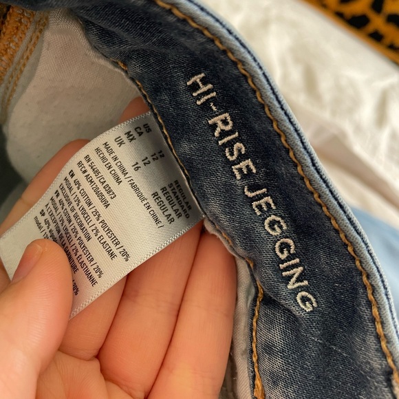 Size 12 AE High Rise Jeggings - Picture 4 of 4